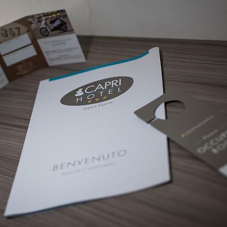 Hotel Capri Pietra Ligure Eksteriør billede